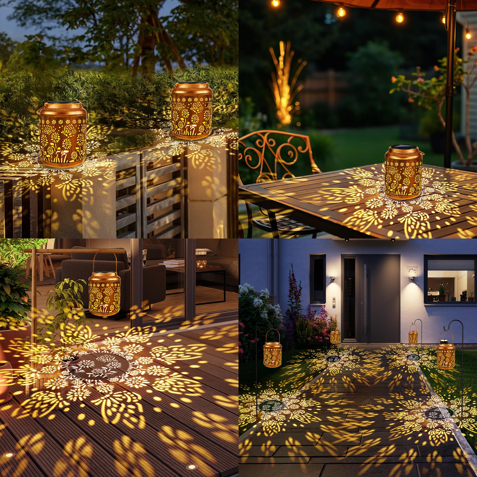 Solar Hanging Lantern Lights