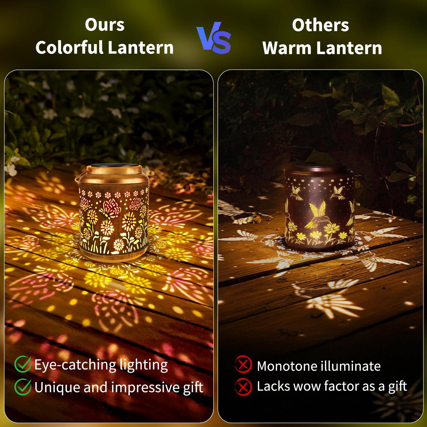 Solar Hanging Lantern Lights
