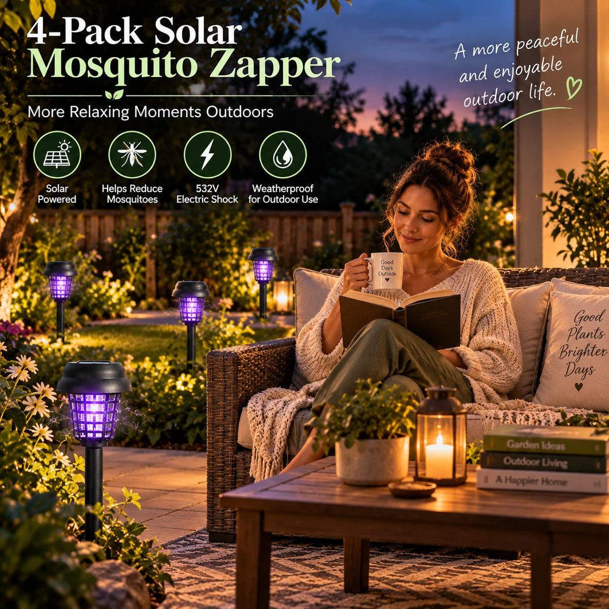 Solar Mosquito Zapper