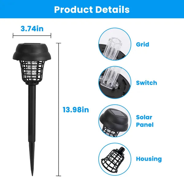  Solar Mosquito Zapper 