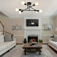 Sputnik Chandelier Dining Room Lightning