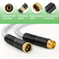 Stainless Steel Garden Hose 100 Ft