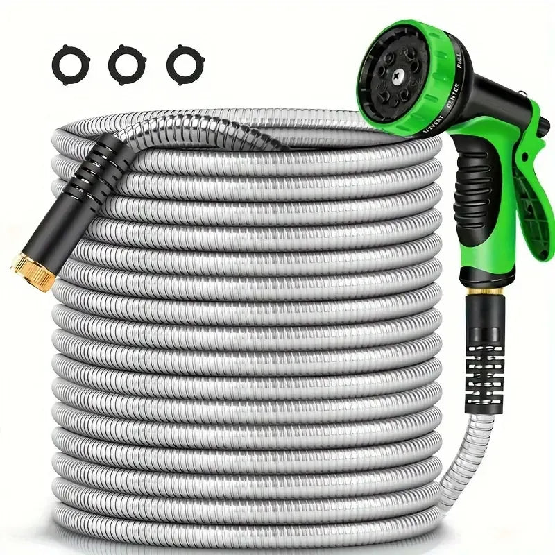 Stainless Steel Garden Hose 100 Ft