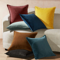 Velvet Throw Pillows