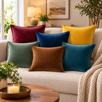 Velvet Throw Pillows