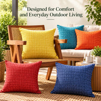 Outdoor Pillows with Insert & Cover