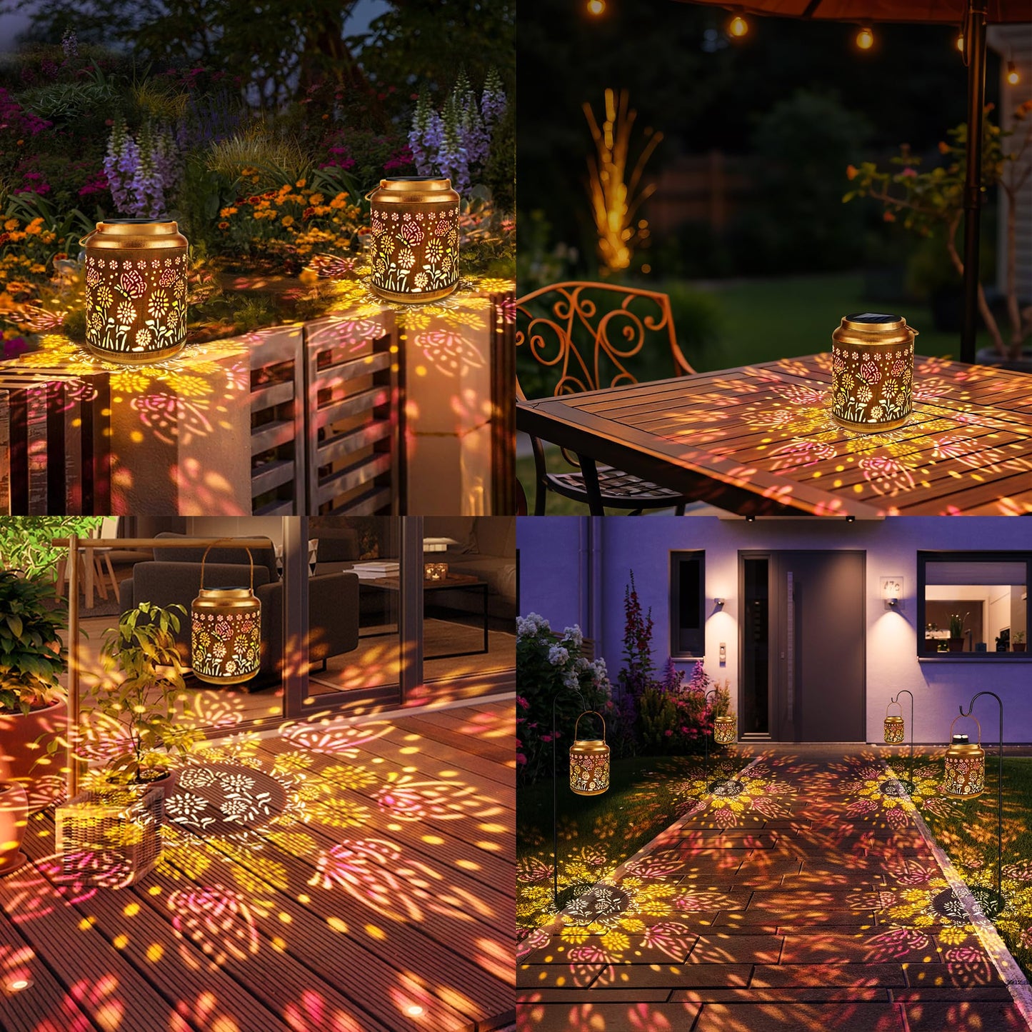 Solar Hanging Lantern Lights