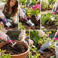 Stainless Steel Garden Trowel Pink 