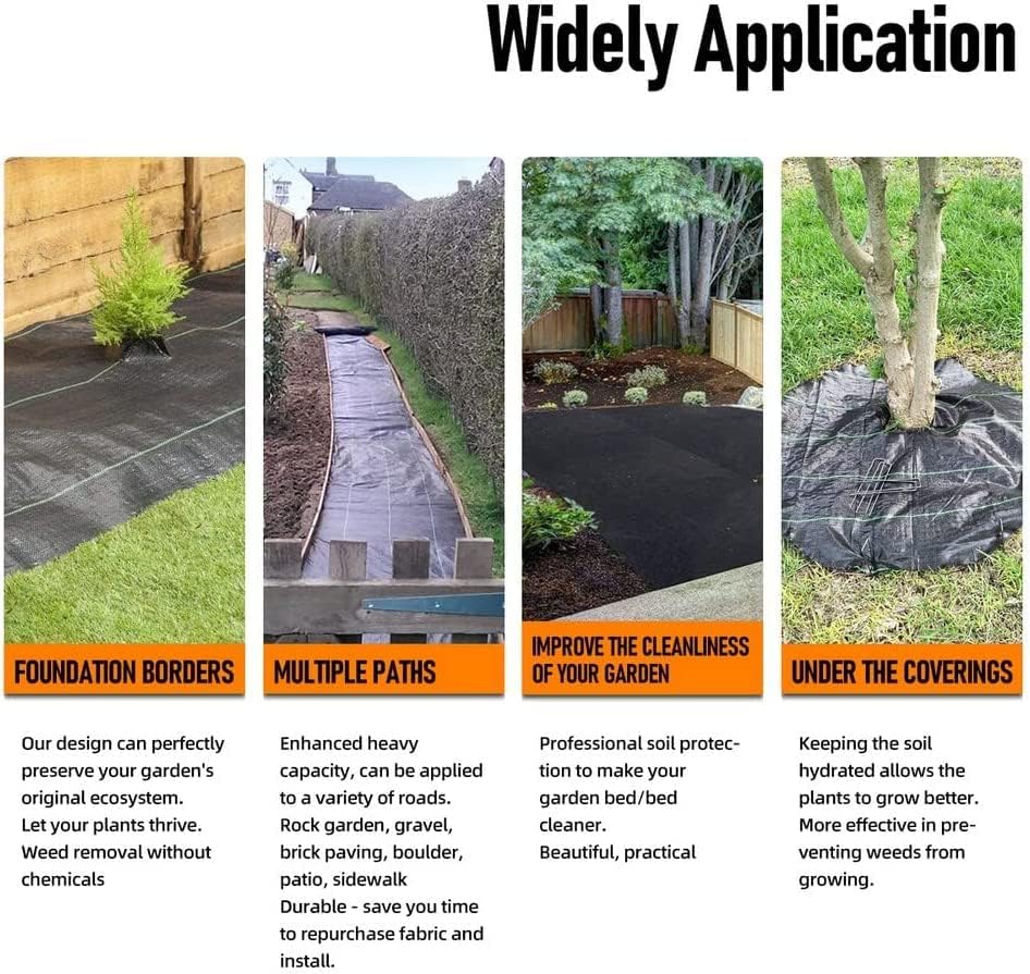 Heavy Duty Weed Barrier Fabric