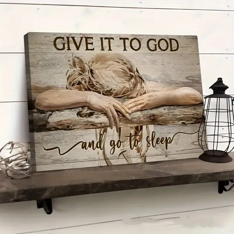 Wall Art Decor - Give It To God