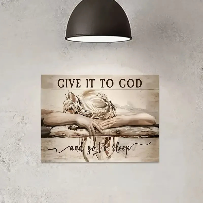 Wall Art Decor - Give It To God