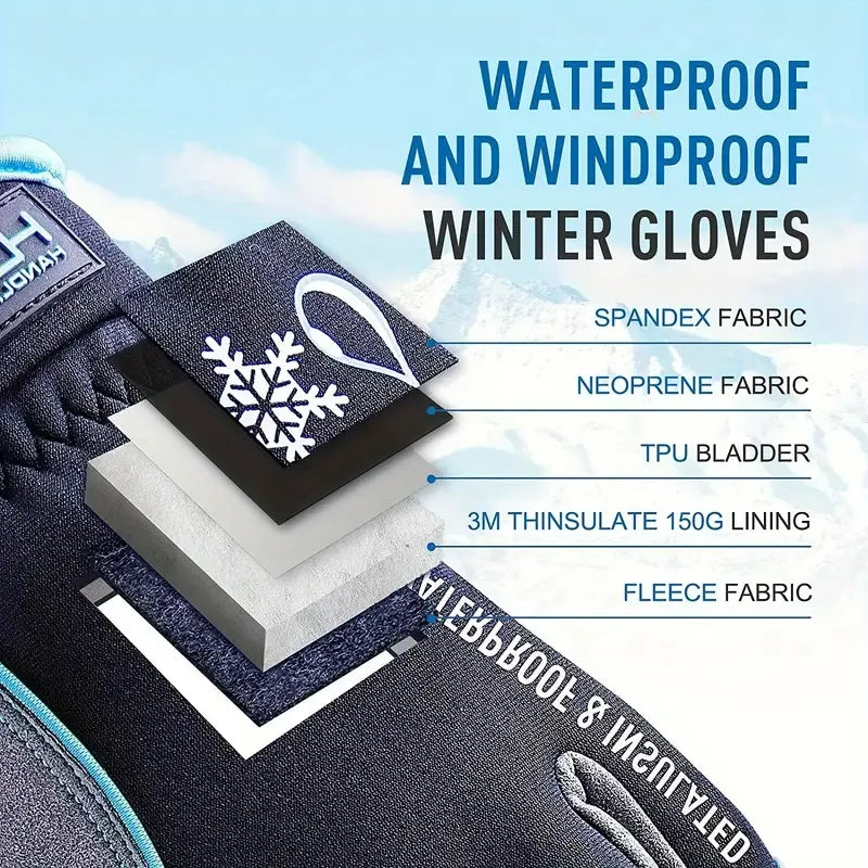 Waterproof Winter Work Gloves