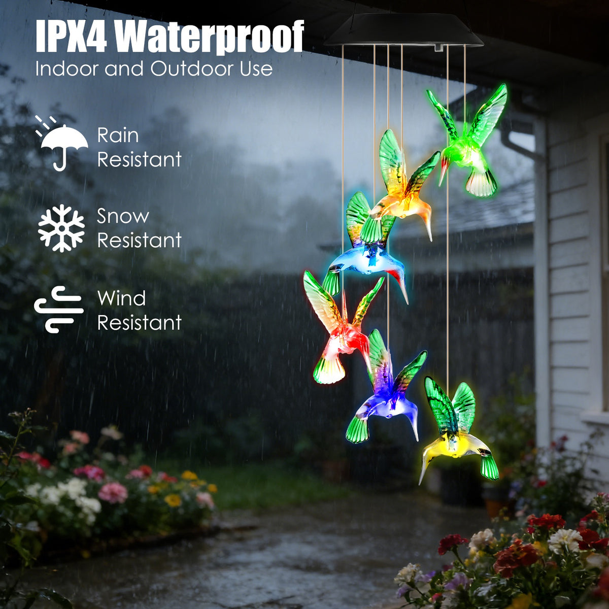 Hummingbird Wind Chimes