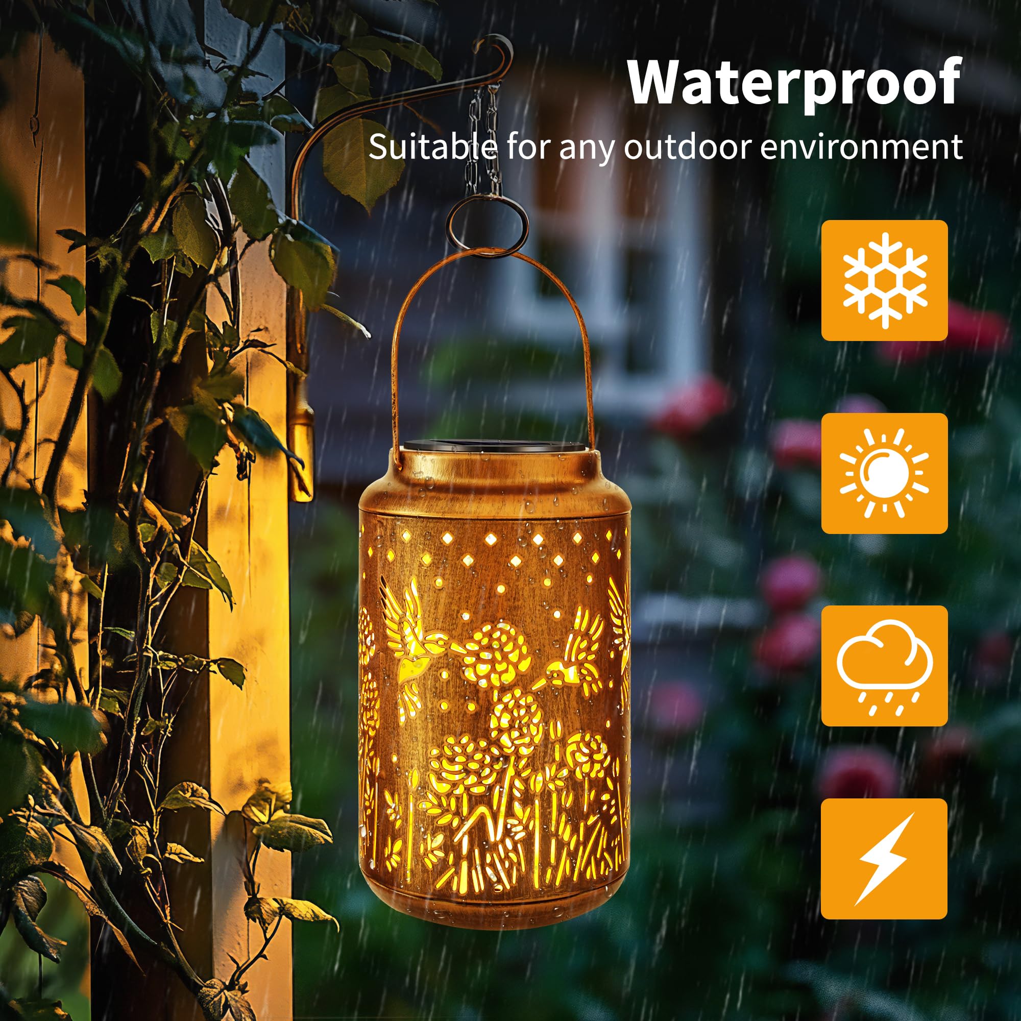 Solar Hanging Lantern Lights