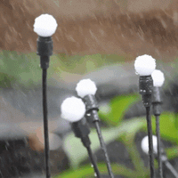4-Packs Solar Powered Firefly Garden Lights