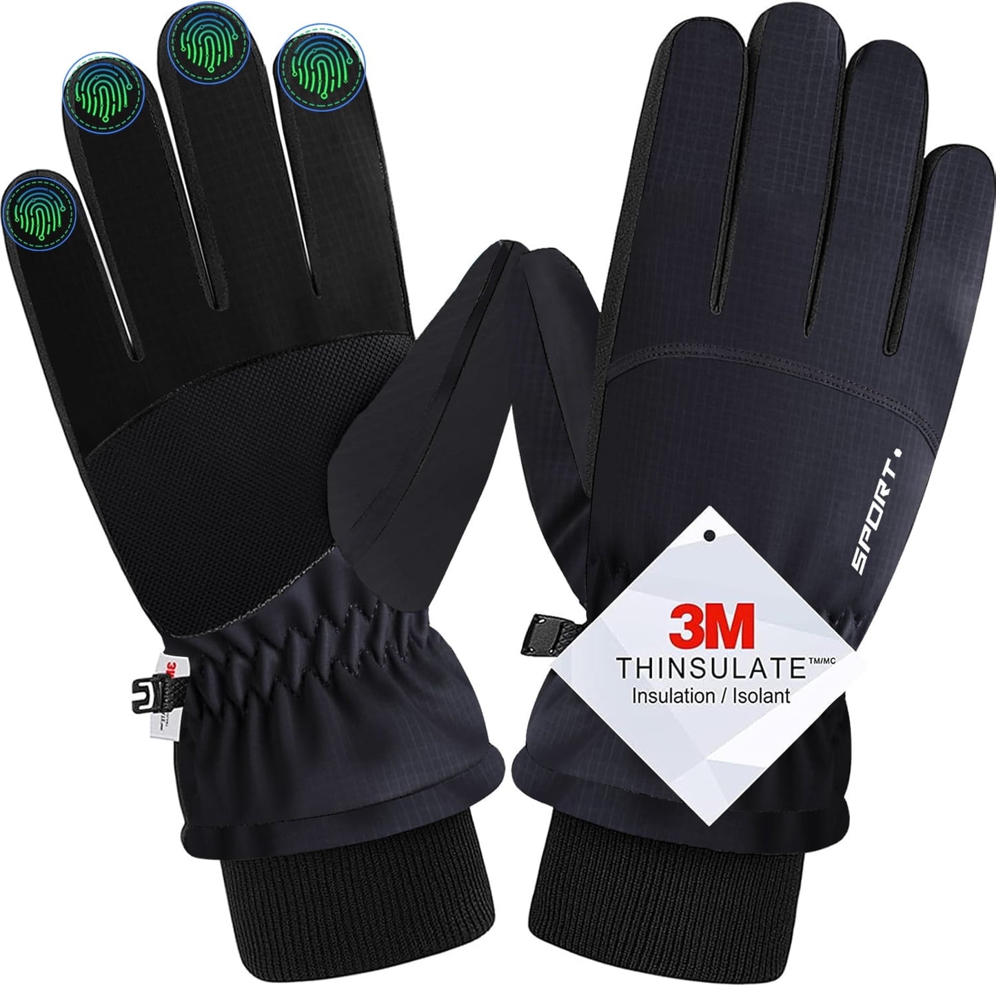 Waterproof Winter Gloves 