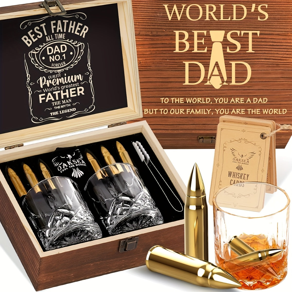 Whiskey Stones Gift Set