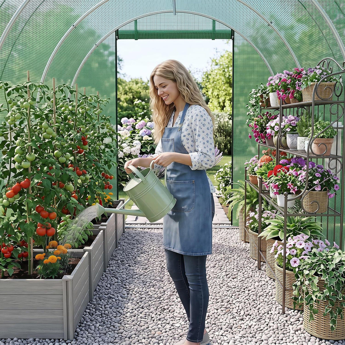 High Tunnel Greenhouse