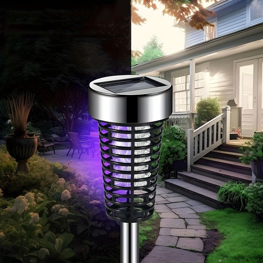 4 Pcs Solar Powered Bug Zapper