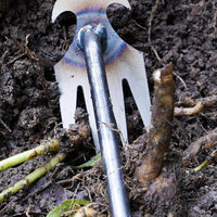 2 Piece Garden Weed Rake, New Weed Wizard Uprooting Tool for Home Garden Shovel, Backyard Loosening Farm Planting Weed Removal (12 Inch 2 Piece)
