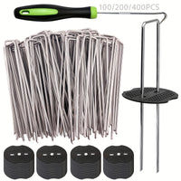 100/200/400 Pcs Garden Staples