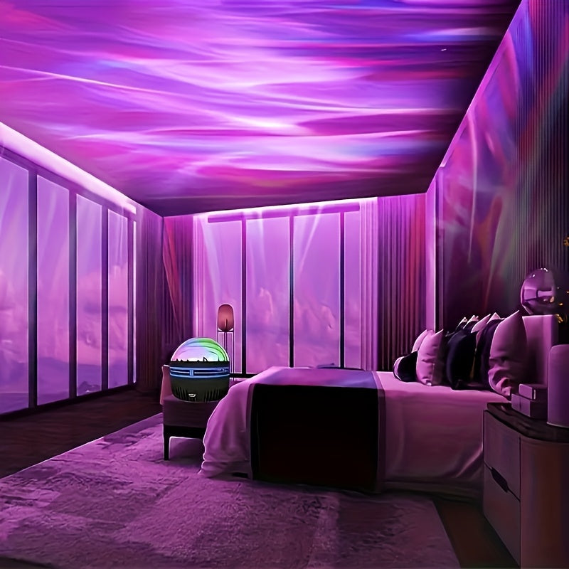 2 Pcs Projector Aurora Borealis