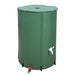 100 Gallon Portable Rain Barrel Farms Water Storage Saver for Patio