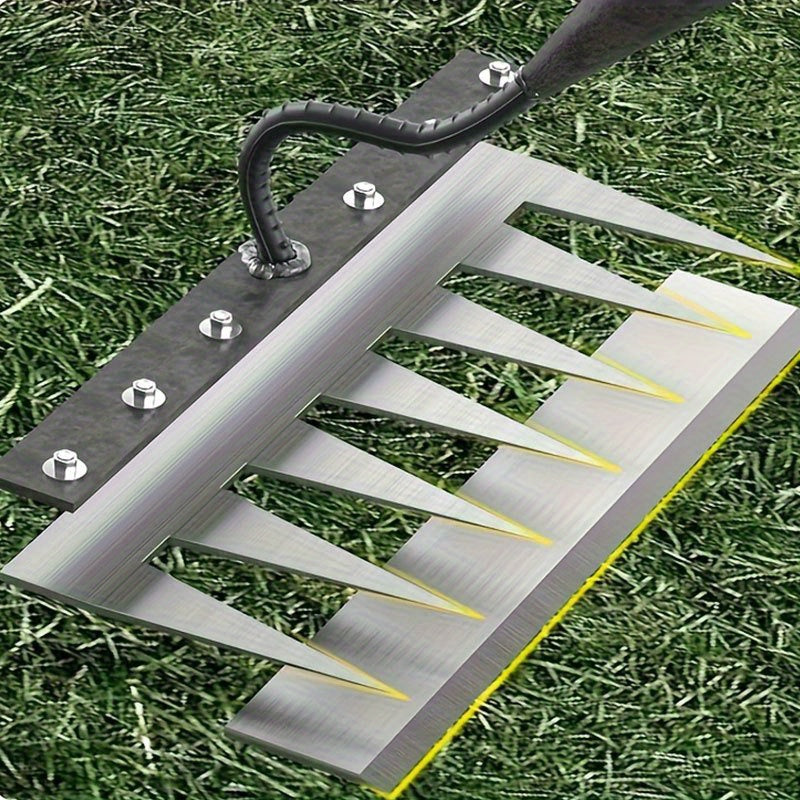 2 Pcs Metal Weed Rake