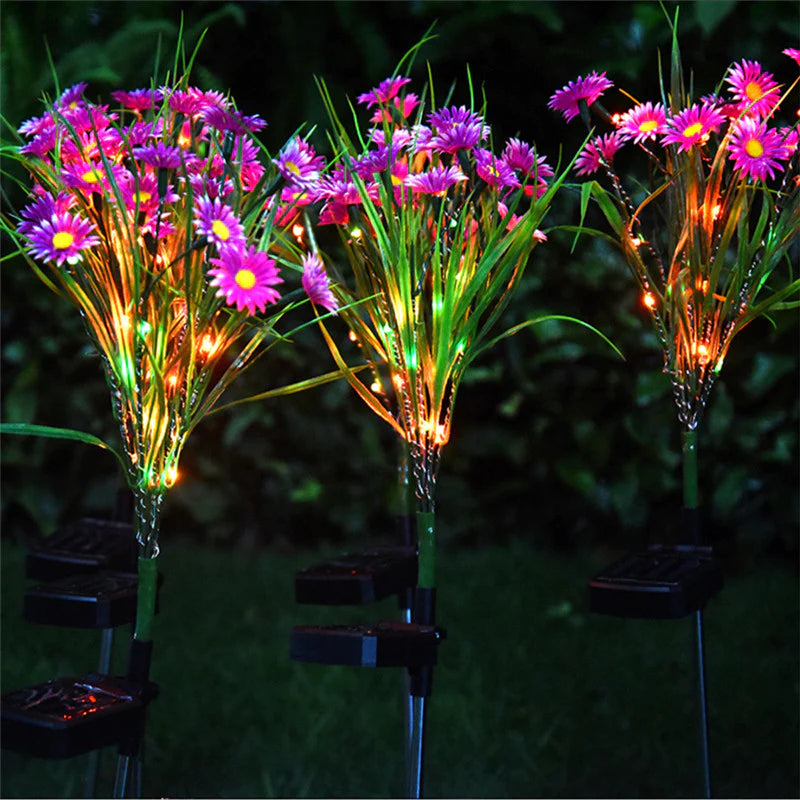 Flower Solar Lights