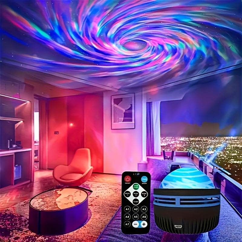 2 Pcs Projector Aurora Borealis