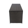 Black Storage Box, Black Outdoor Storage Box - 113 Gallon