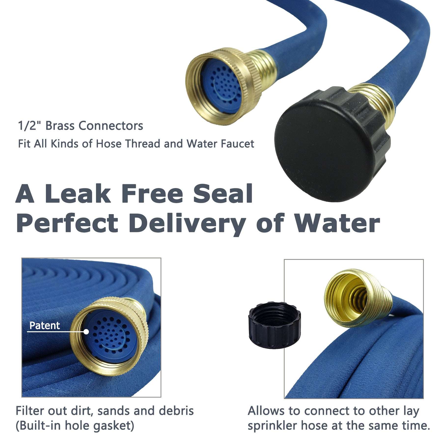 Soaker Hose with Leak Free Connector