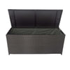 Black Storage Box, Black Outdoor Storage Box - 113 Gallon