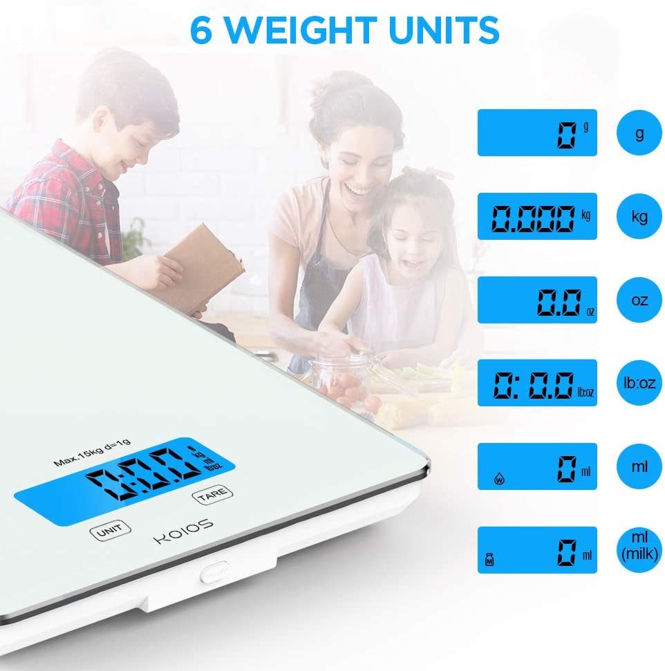 Digital Food Scale | 33lb Kitchen Scale