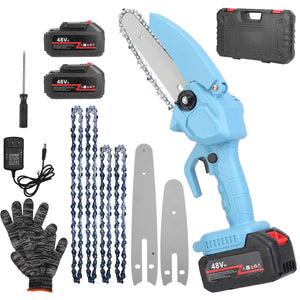 Electric Pruning Saws- Blue and Black