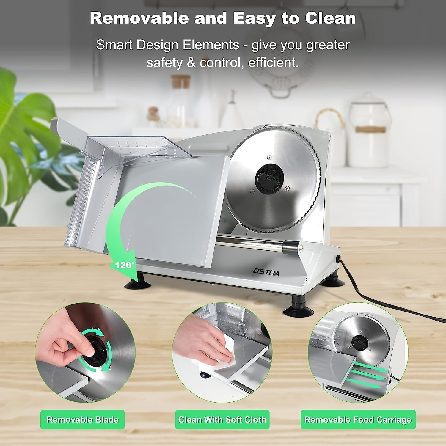 Electric Meat Slicer |  Electric Deli Food Slicer