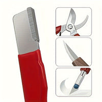 5 Pcs Garden Tool Sharpener