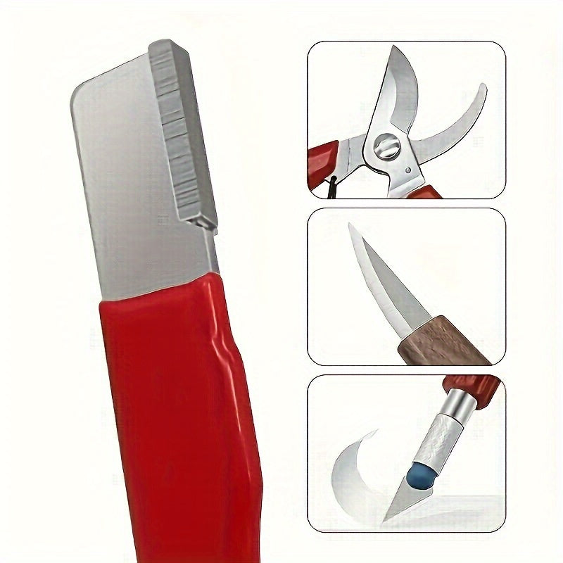 5 Pcs Garden Tool Sharpener