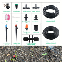 226 Ft Drip Irrigation Kit, Plant Watering System