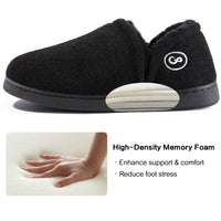 Mens Faux Fur Slippers