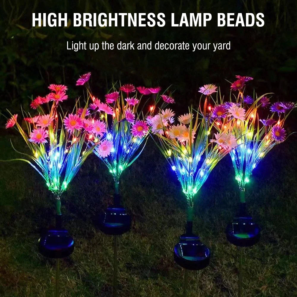 Flower Solar Lights