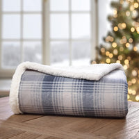 Plaid Throw Blanket