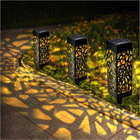 6-Pack Solar LED Garden Path Lights