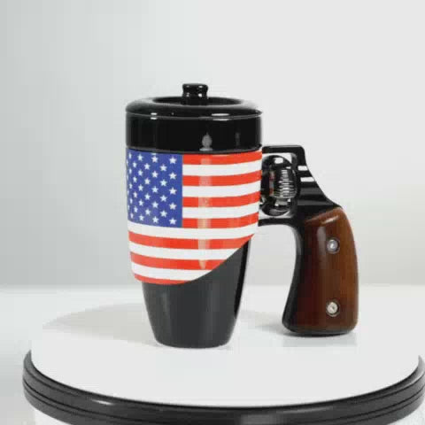 Ceramic Gun Coffee Mug Gift for Men