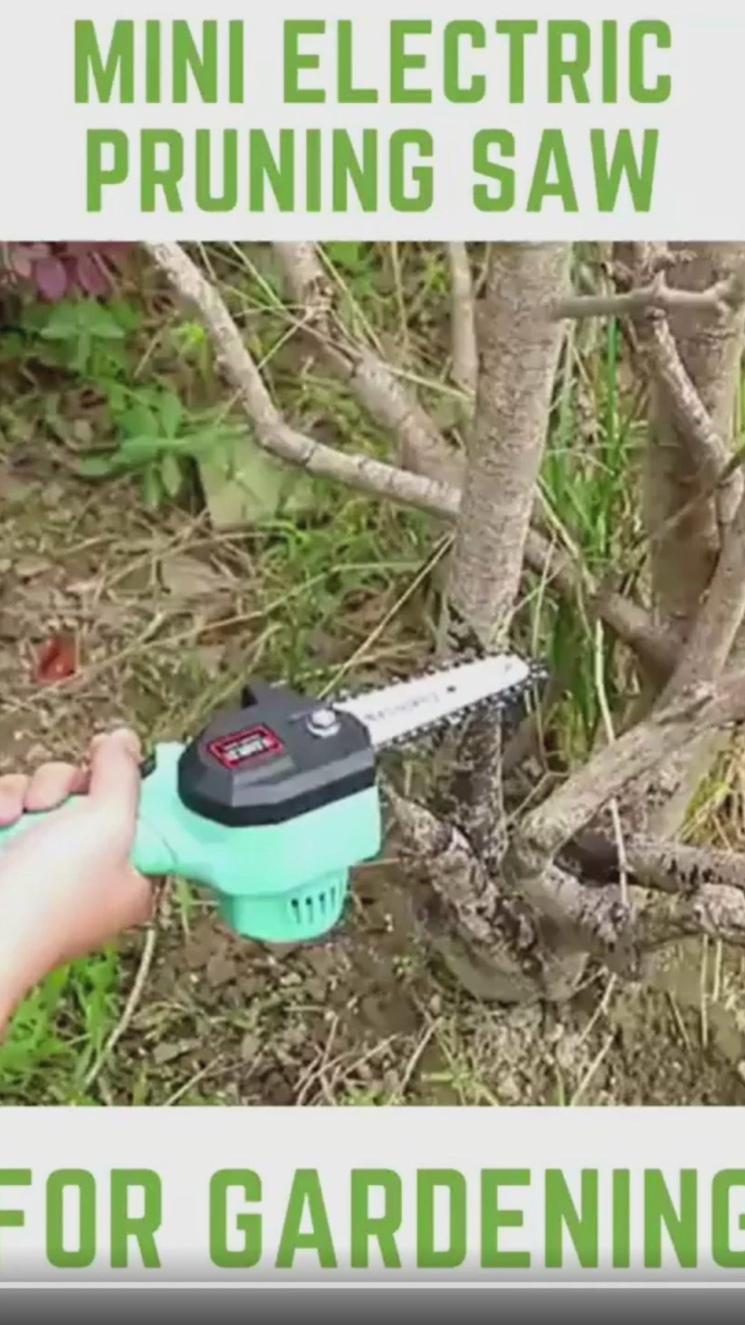 24V Mini Electric Pruning Saw, Small Electric Pruning Saw