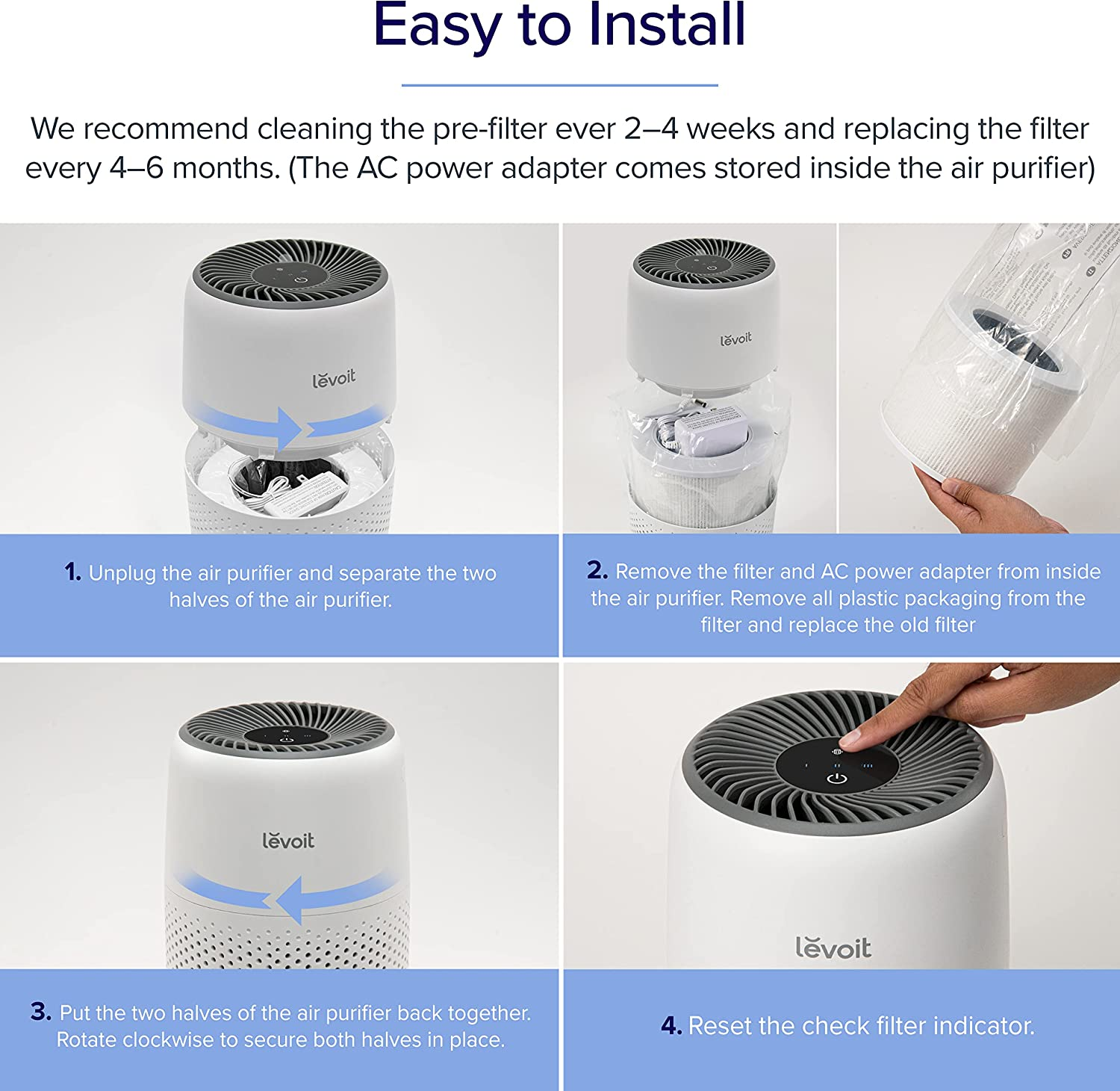 Air Purifier | HEPA Filter Cleaner