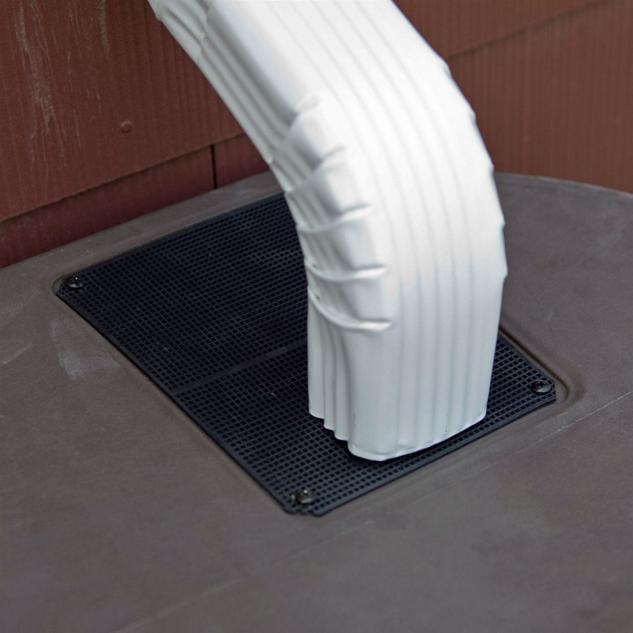 50-Gallon Plastic Resin Rain Barrel