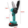 Load image into Gallery viewer, Mini Electric Pruning Saw Dimensions