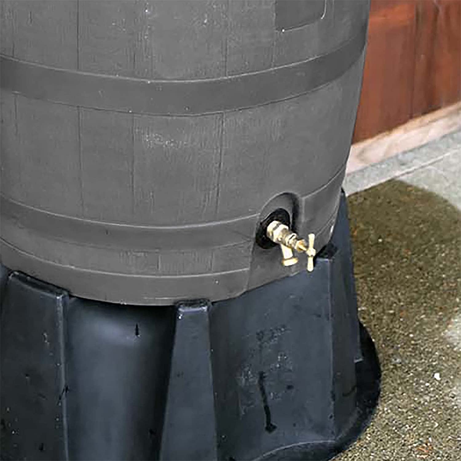 50 Gallon Rain Barrel with Brass Spigot