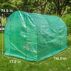 Green House Large, Greenhouse Large with Zippered Door